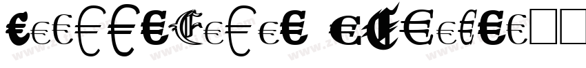 EuropaNuova Regular字体转换
